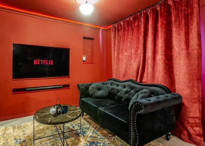 Appartement Avec Privatif La Courtisane - Sofa Tantra, Terasse, Salon D'hiver Sous Dôme Transparent Chauffé - Love-room-alsace-67